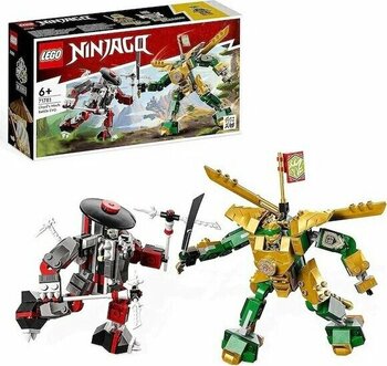 LEGO Lloyd'un Robot Savaşı EVO 71781 6 Yaş ve Üzeri 223 Parça NINJAGO Yapı Oyuncakları