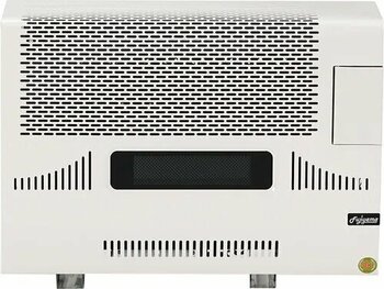 Fujiyama Klasik Camlı FHS 9000 KC Doğalgaz Beyaz Doğalgaz Sobası