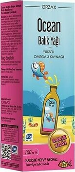 Ocean Karışık Meyve Aromalı Balık Yağı Şurubu 150 ml