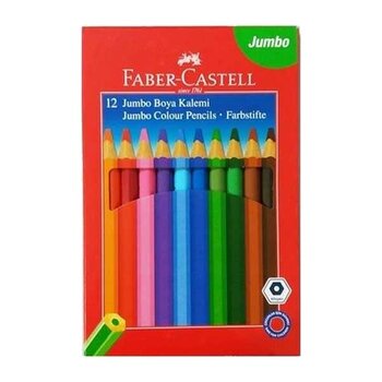 Jumbo Kuru Boya 12 Li Tam Boy