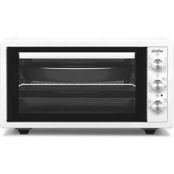 Simfer 4502 Beyaz 45 Litre Turbo Midi/Mini Fırın Kompakt Tasarım ve Enerji Verimliliği Sağlar