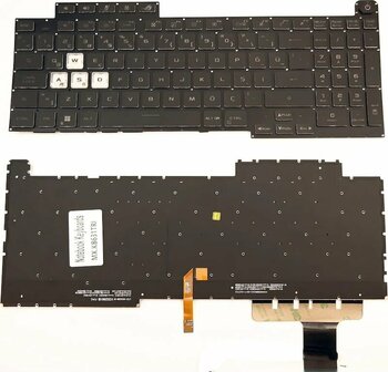 Asus Rog Strix G17 G713qm Notebook Klavye Rgb Işıklı V.2