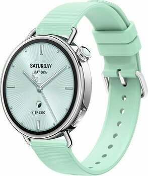 Yue Store Xiaomi Watch S4 41MM Için Silikon Saat Kayışı (Yurt Dışından) - Yeşil Göl