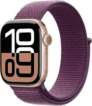 Apple Watch Series 10 GPS + Cellular 42 mm Spor Loop Roze Altın Akıllı Saat