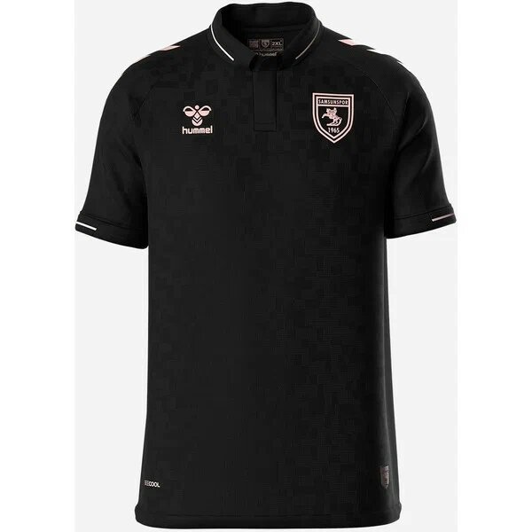 Hummel Samsunspor Kapsayıcılık Forması 24/25 Siyah Unisex Dokuma 5XL Futbol Forması