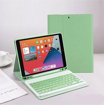 Fogy Ipad Air 11 6/5/4 Nesil M1/m2 2024 Çipli Uyumlu Bluetooth Türkçe Q Klavyeli Kılıfı (TABLET DEĞİLDİR)