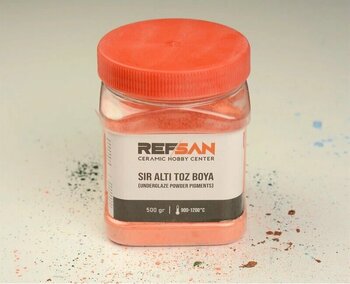 Refsan Sır Altı Toz Boya 2802 Turuncu 500 Gr