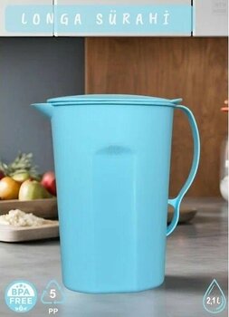 Longa PP-5 açık mavi 2,1 lt Sürahi