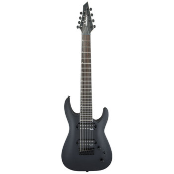 Jackson Js32-8 Dinky Dka Hard Tail Amaranth Klavye Satin Black 8 Telli Elektro Gitar