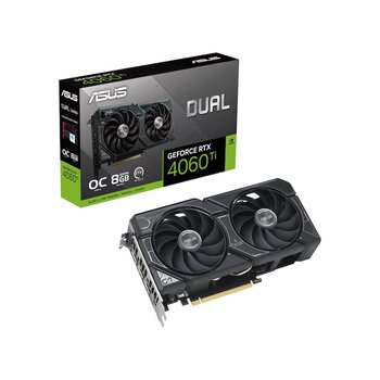 Asus Nvidia Geforce Rtx 4060 Ti Dual Oc Dual-rtx4060ti-o8g 8 Gb Gddr6 128 Bit Ekran Kartı