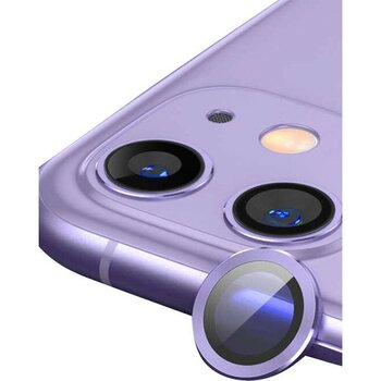 Colezium Iphone 11 Raze Metal Kamera Lens - Mor