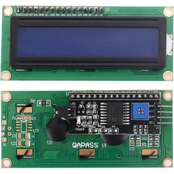 2X16 LCD Ekran (I2C Modüllü)