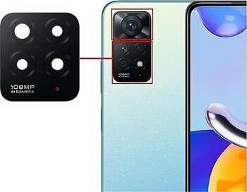 Xiaomi Redmi Note 11 Pro 4G Kamera Lensi Camı Küçük 2201116TG 2201116TI