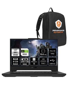 Asus Tuf Gaming F15 I5 12500h 8gb 256gb Ssd Rtx3050/4gb 95w 15.6" Fhd 144hz W11p Hn211 & Per4 Çanta