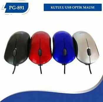 Polygold PG-891 Siyah Optik Kablolu Mouse