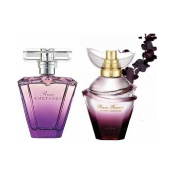 Avon Rare Amethyst 50 ml + Avon Rare Flowers Night Orchıd 50 ml Kadın Parfüm