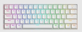 Redragon K530W-RGB-PRO Beyaz Kablosuz Bluetooth Mekanik RGB Brown Switch Oyuncu Mekanik Klavye