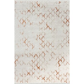 Woolen Halı Rustik Akrilik Halı 3202 Terra - Renkli - 80 x 300 cm