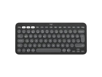 Logitech 920-011859 Q TR Pebble 2 Graft Bluetooth Siyah Kablosuz Klavye