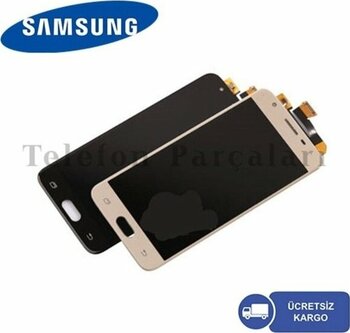 Samsung Galaxy J5 Prime G570f Lcd Ekran Dokunmatik Panel Altın