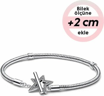 Pandora Moments Asimetrik Yıldız T-kapama Bileklik