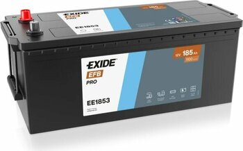 Exıde Ee1853 12V 185Ah 1100A Start Stop Efb Ağır Vasıta Aküsü (Üretim Tarihi:2025)