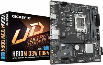 Gigabyte Intel Lga1700 Matx H610m D3w Ddr4 Anakart