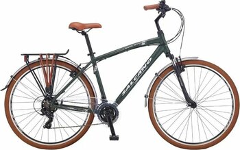 Salcano Sarajevo 700 Haki Beyaz Şehir Bisikleti