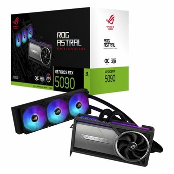 Asus Rog Astral Lc Geforce Rtx 5090 Oc 32Gb Gddr7 512Bit Hdmı/Dp Ekran Kartı