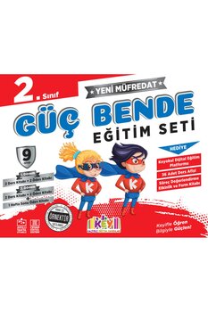 Key Kaliteli Eğitim Yayınları 2. Sınıf Güç Bende Eğitim Seti (9 Kitap 2025 Maarif Modele Uygundur)