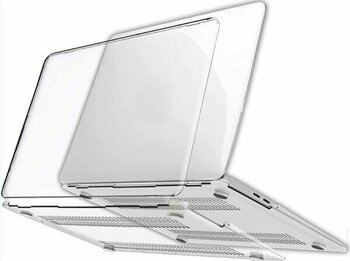 Fibaks Apple Macbook Air 13 M1 Çip 2020 Kılıf A2337 A1932 A2174 Uyumlu Kılıf Şeffaf Kılıf Hava Menfezli Tam Koruma Kristal Kapak - Air M1/M2 A2337