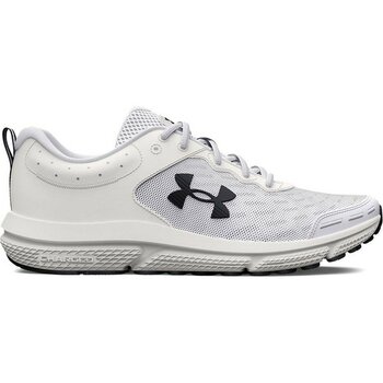 Under Armour Charged Assert 10 Beyaz Ayakkabı Erkek Nefes Alabilir Yapı ile Günlük Kullanıma Uygun
