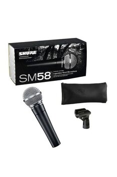 Shure Switch Düğmeli Vokal Mikrofon Sm58se