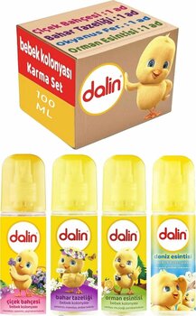 Dalin Bebek Kolonyası 100 Ml Avantajlı 4'lü Paket