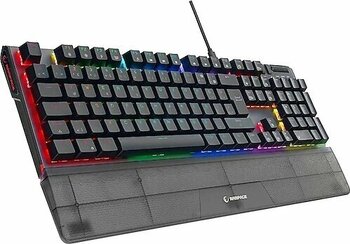 Rampage Carbon Siyah Mekanik Kablolu Oyuncu Klavyesi