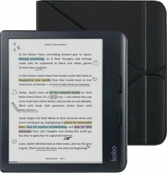 Kobo Libra Colour Siyah Kılıf Seti