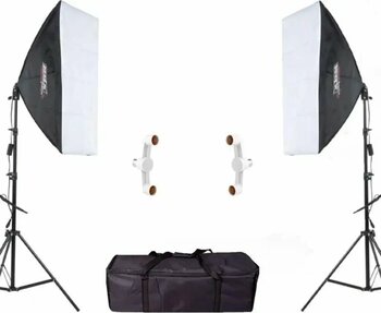 Pdx 2'Li Set 2 Duylu Ampulsüz Softbox