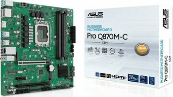 Asus Pro Q870M-C-CSM Ddr5 (6400MHZ)OC M.2 Hdmı/dp/usb-C Pcıe 4.0 1851P Matx Anakart