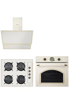 KUMTEL Rustik Pro Ankastre Set - Bej