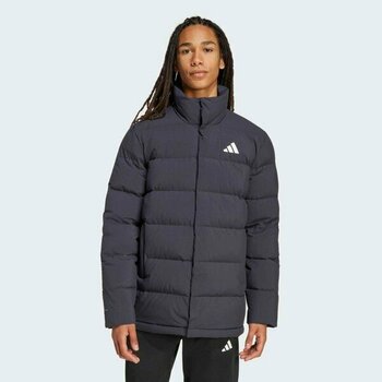 Adidas Sportswear JN2092 Helionic CLIMAWARM Mid-Length Down Jacket - Siyah - S