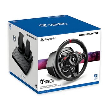 Thrustmaster T128-p Ps5 Ps4 Pc Uyumlu Siyah Yarış Direksiyonu Seti