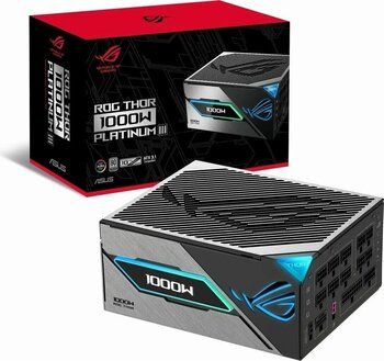 ASUS ROG Thor 1000P3 Gaming ARGB 1000W 80+ Platin Modüler Güç Kaynağı