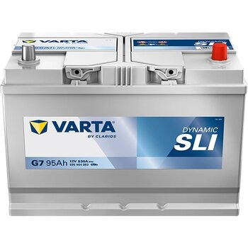 Varta G7 12V 95 Ah 830A Dynamic Slı Akü (Üretim Yılı: 2025)