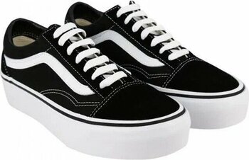 Vans Old Skool Platform Siyah 36 Kadın Sneaker