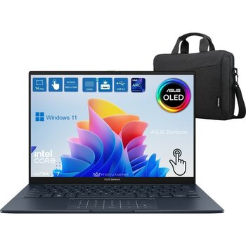 Asus Zenbook 14 UX3405CA P1 Intel Core Ultra 7 255H 16GB 512GB SSD 14" OLED (Dokunmatik) Windows 11 Home Taşınabilir Bilgisayar - 512 GB - 16 GB