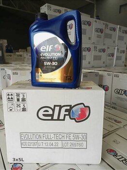 ELF Evolution Full-tech 5w30 Fe 5lt - 3 Adet (1 Koli)