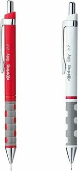 Rotring Tikky Metal Kırmızı - Beyaz 0.7 mm Versatil Kalem