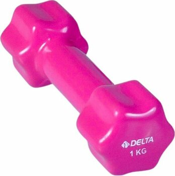 Delta 1 kg Pvc  Dambıl Ağırlık Pembe
