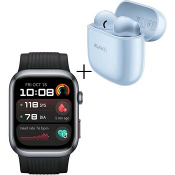 Huawei Watch D2 Siyah Akıllı Saat+ Huawei Kulaklık Hediye - ​​​Siyah - 41 - 45 mm - HUAWEİ KULAKLIK HEDİYE