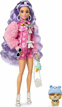 Barbie Extra Mor Saçlı Bebek GXF08